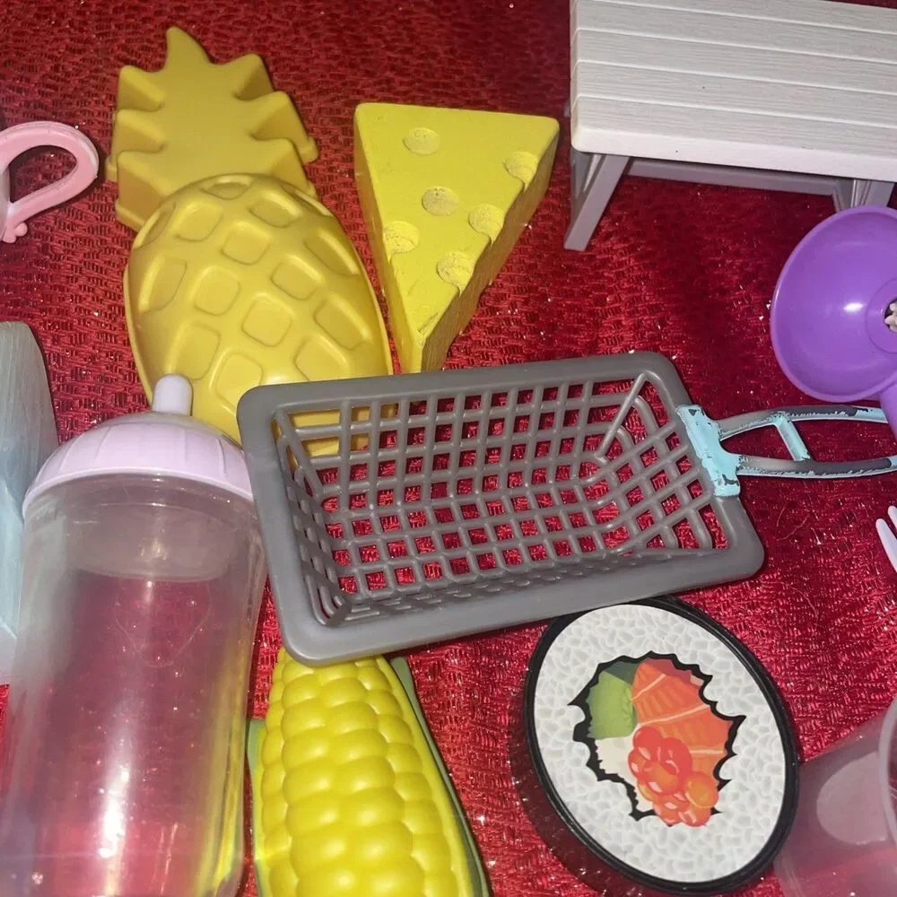 Children’s Pretend Play Food And Kitchen Toys mixed Lot Girls Items 30+